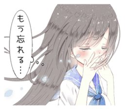 Milk-chan speech bubbles with sticker sticker #14804642