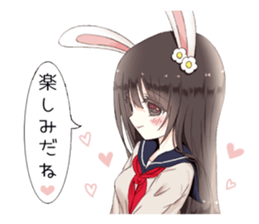 Milk-chan speech bubbles with sticker sticker #14804643