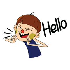 Stupid but Lovely BoySticker