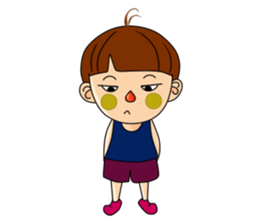 Stupid but Lovely BoySticker sticker #14804750