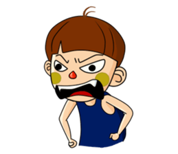 Stupid but Lovely BoySticker sticker #14804751