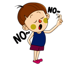 Stupid but Lovely BoySticker sticker #14804754