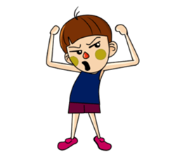 Stupid but Lovely BoySticker sticker #14804760