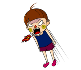 Stupid but Lovely BoySticker sticker #14804761