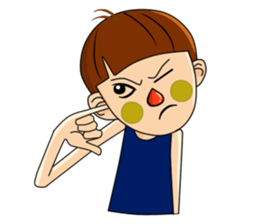 Stupid but Lovely BoySticker sticker #14804762