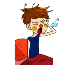 Stupid but Lovely BoySticker sticker #14804763