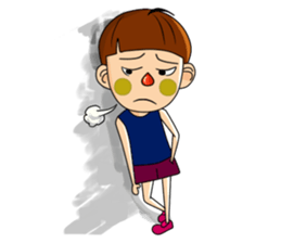 Stupid but Lovely BoySticker sticker #14804764