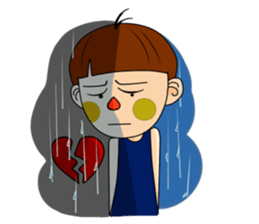 Stupid but Lovely BoySticker sticker #14804765