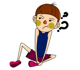 Stupid but Lovely BoySticker sticker #14804766