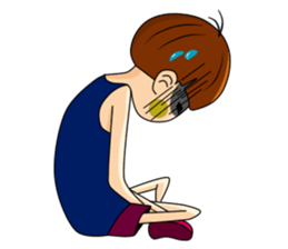 Stupid but Lovely BoySticker sticker #14804767