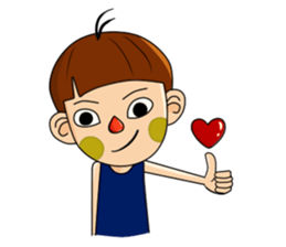 Stupid but Lovely BoySticker sticker #14804772