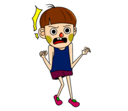 Stupid but Lovely BoySticker sticker #14804777