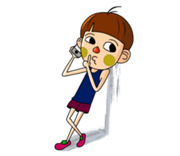 Stupid but Lovely BoySticker sticker #14804778