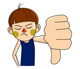 Stupid but Lovely BoySticker sticker #14804785