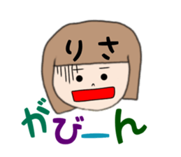 Risa Chan sticker #14804953