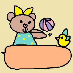 cute ordinary conversation sticker116