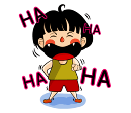 Stupid but Lovely Girl Sticker sticker #14805231