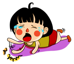 Stupid but Lovely Girl Sticker sticker #14805232