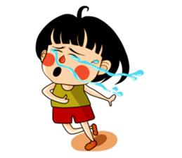 Stupid but Lovely Girl Sticker sticker #14805235