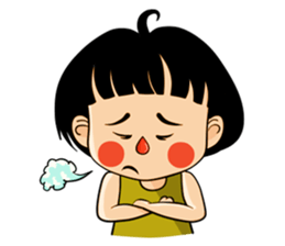 Stupid but Lovely Girl Sticker sticker #14805241