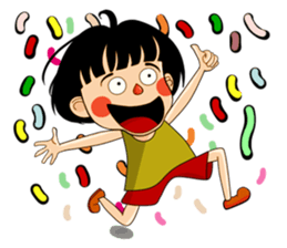 Stupid but Lovely Girl Sticker sticker #14805245