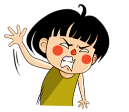 Stupid but Lovely Girl Sticker sticker #14805247