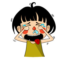 Stupid but Lovely Girl Sticker sticker #14805260