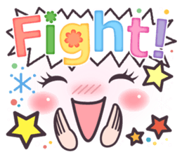 Softly stickers of cute face. sticker #14805263