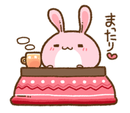 love rabbit very cute 2 sticker #14805495