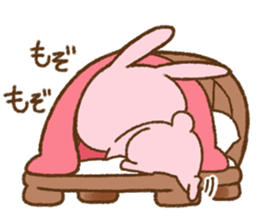 love rabbit very cute 2 sticker #14805501