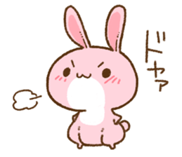 love rabbit very cute 2 sticker #14805504
