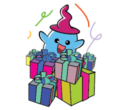 Blue Pepper Sticker sticker #14805652