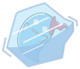 Blue Pepper Sticker sticker #14805662