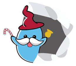 Blue Pepper Sticker sticker #14805671