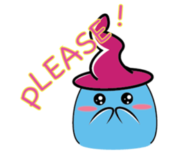 Blue Pepper Sticker sticker #14805672