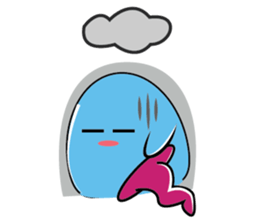 Blue Pepper Sticker sticker #14805675