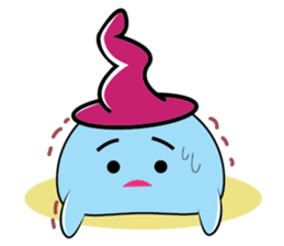 Blue Pepper Sticker sticker #14805679