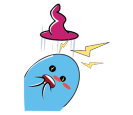 Blue Pepper Sticker sticker #14805685