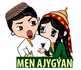 Leyli and Mejnun love story sticker #14805818