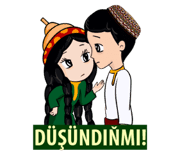 Leyli and Mejnun love story sticker #14805828
