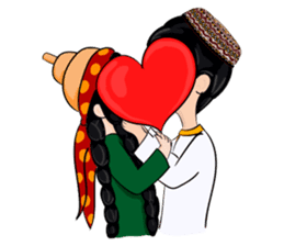 Leyli and Mejnun love story sticker #14805832