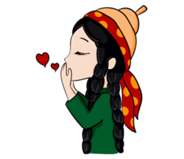 Leyli and Mejnun love story sticker #14805833