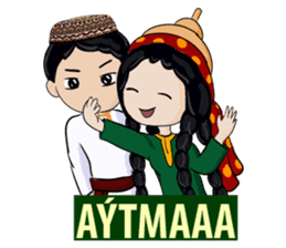 Leyli and Mejnun love story sticker #14805836