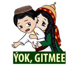 Leyli and Mejnun love story sticker #14805840