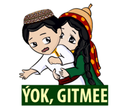 Leyli and Mejnun love story sticker #14805840