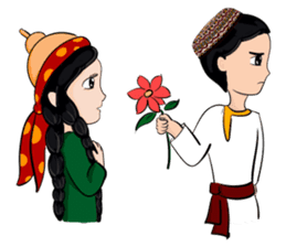 Leyli and Mejnun love story sticker #14805842
