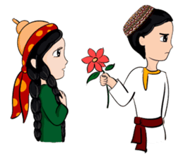 Leyli and Mejnun love story sticker #14805842