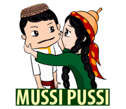 Leyli and Mejnun love story sticker #14805843