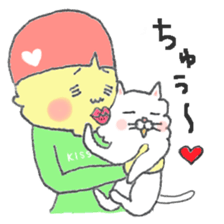 boku to nekoumon (Revised) sticker #14806109