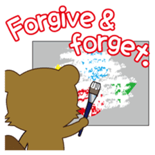 Active boy who wants to be reconciled sticker #14806252